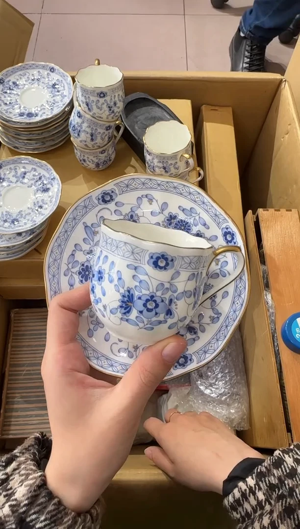 米藍咖啡杯.......