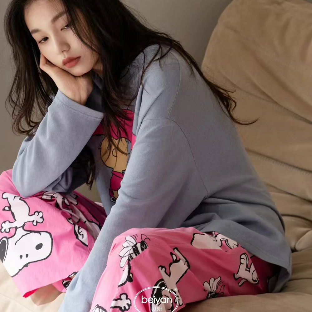 【家居服女】撞色家居服套装2025743