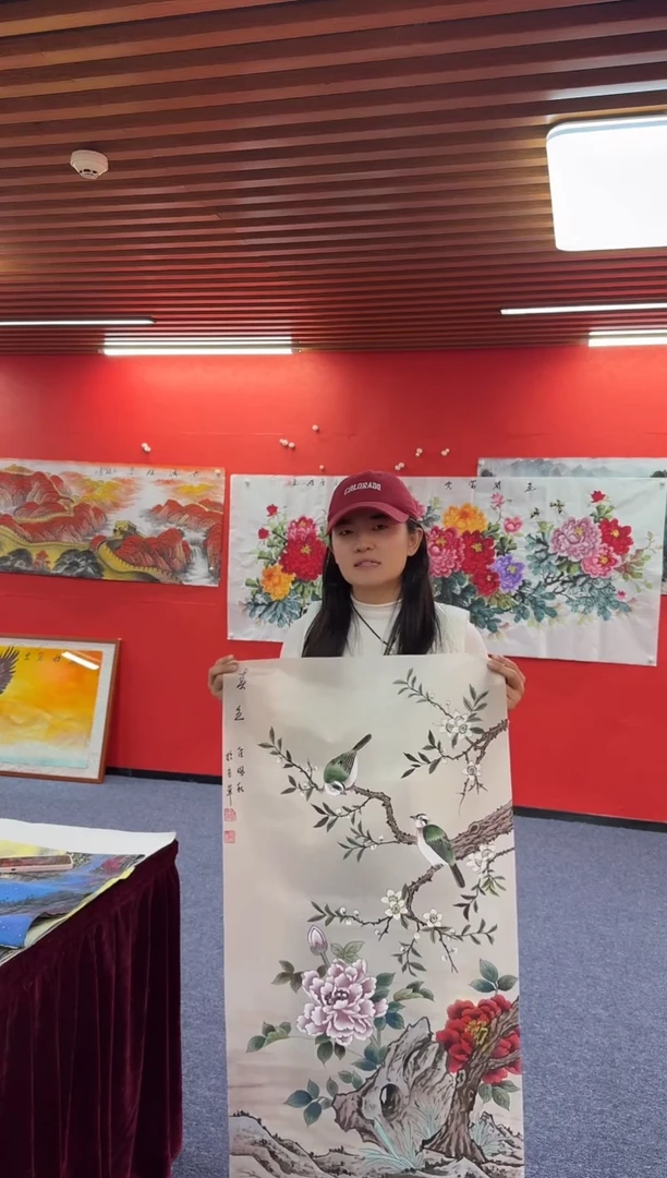 国画徐凤秋老师三尺精品