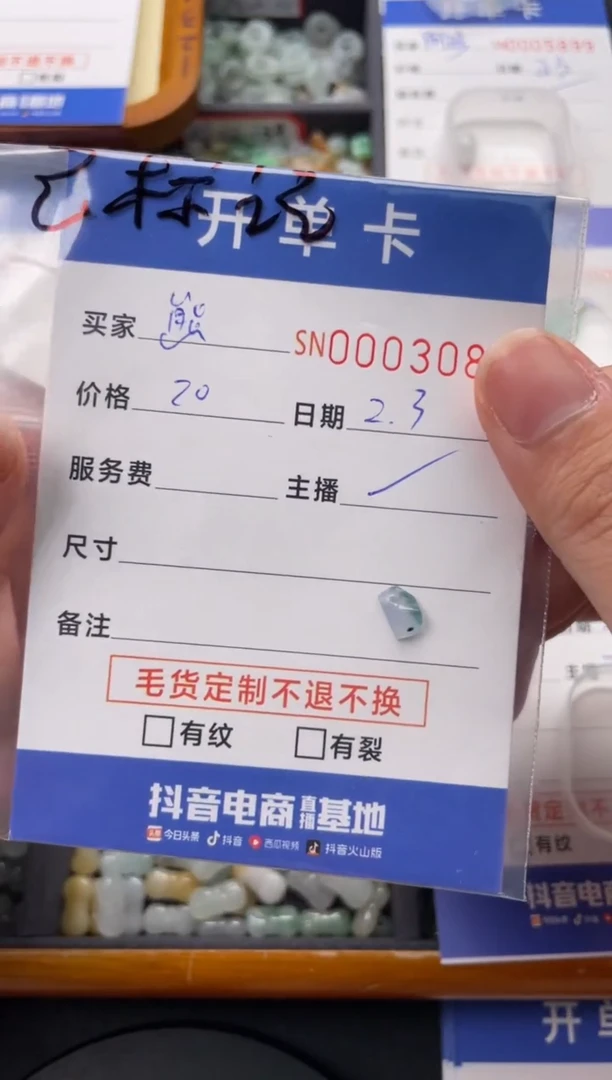 【闪购商品】翡翠颈饰未镶嵌00003085