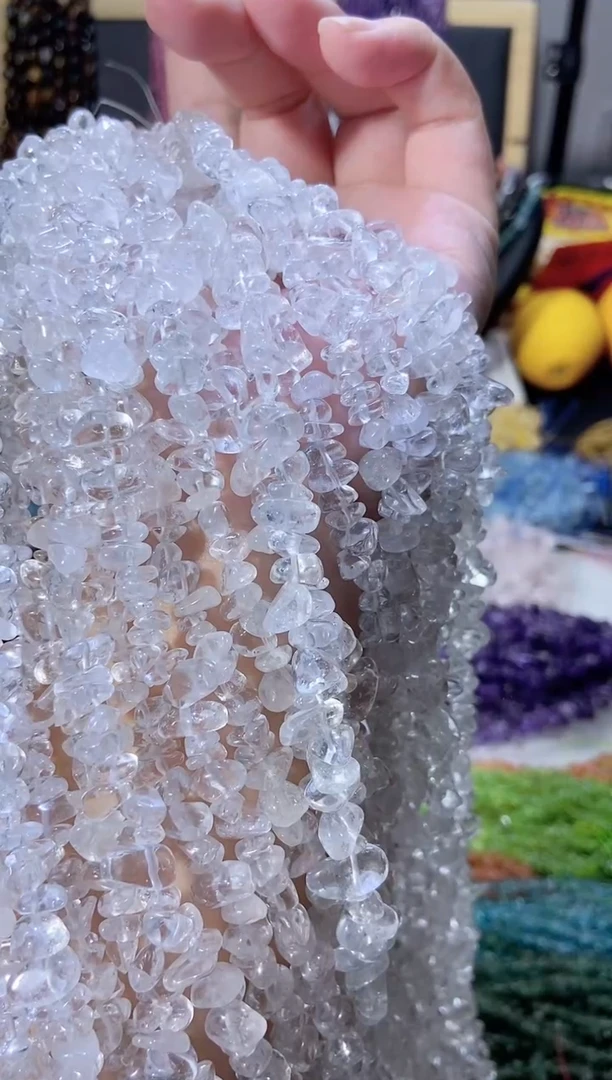 未镶嵌珠宝半成品水晶白水晶