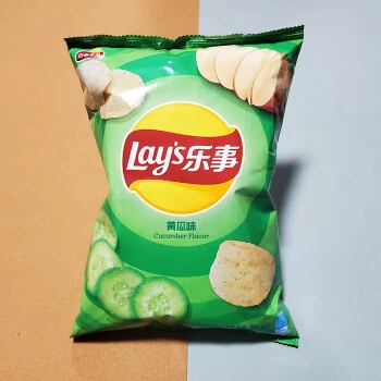 Lay’s/乐事薯片黄瓜味 70g解馋零食