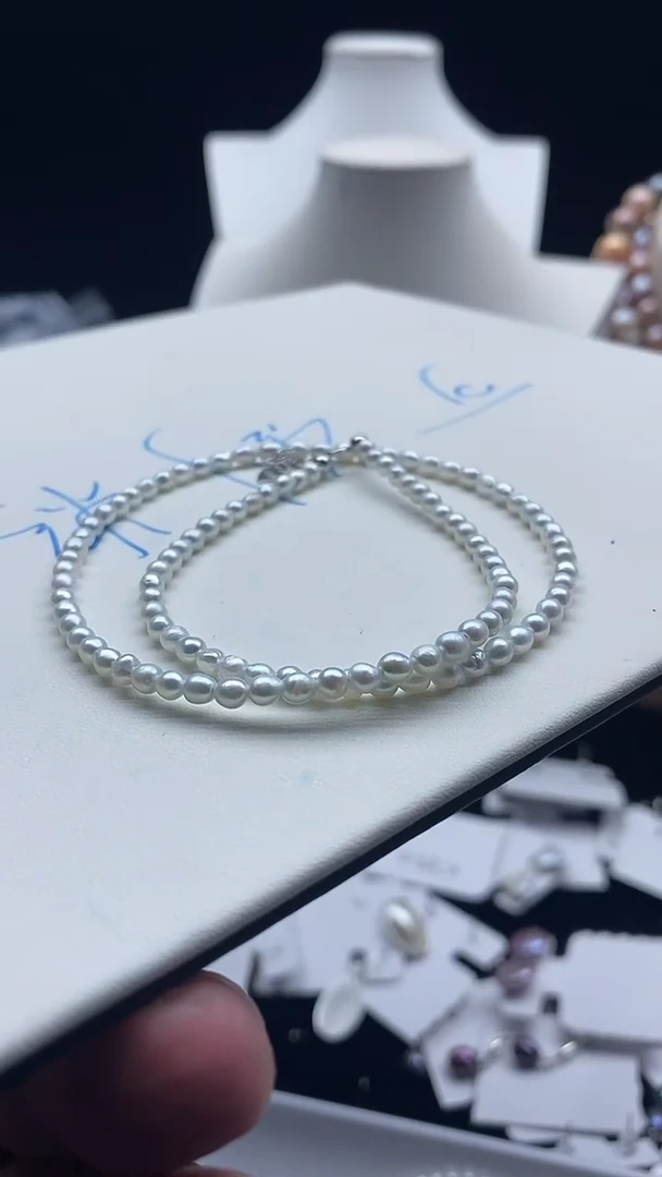 【闪购商品】淡水珍珠吊坠(不含链)银S925镶嵌1