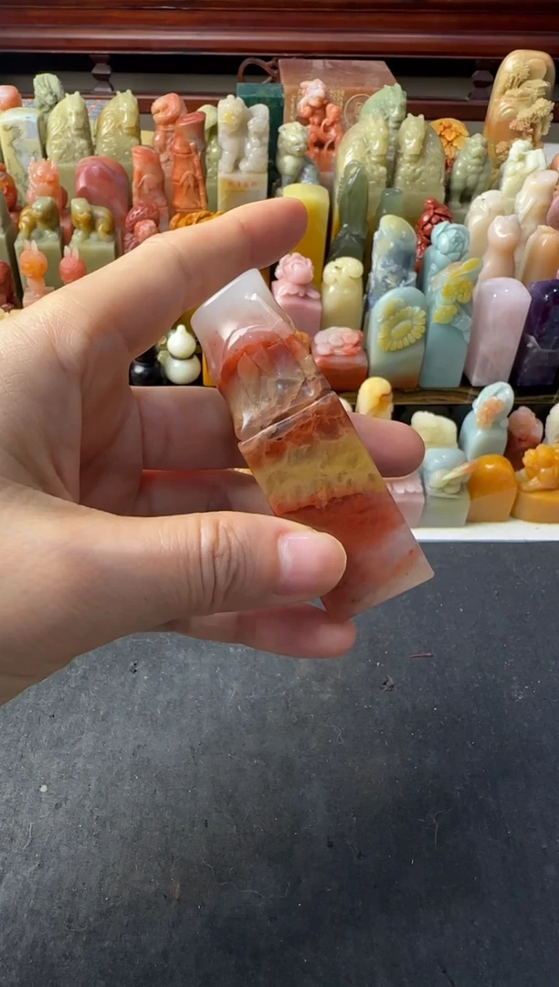 寿山石印石编号编号微瑕不退不换2965