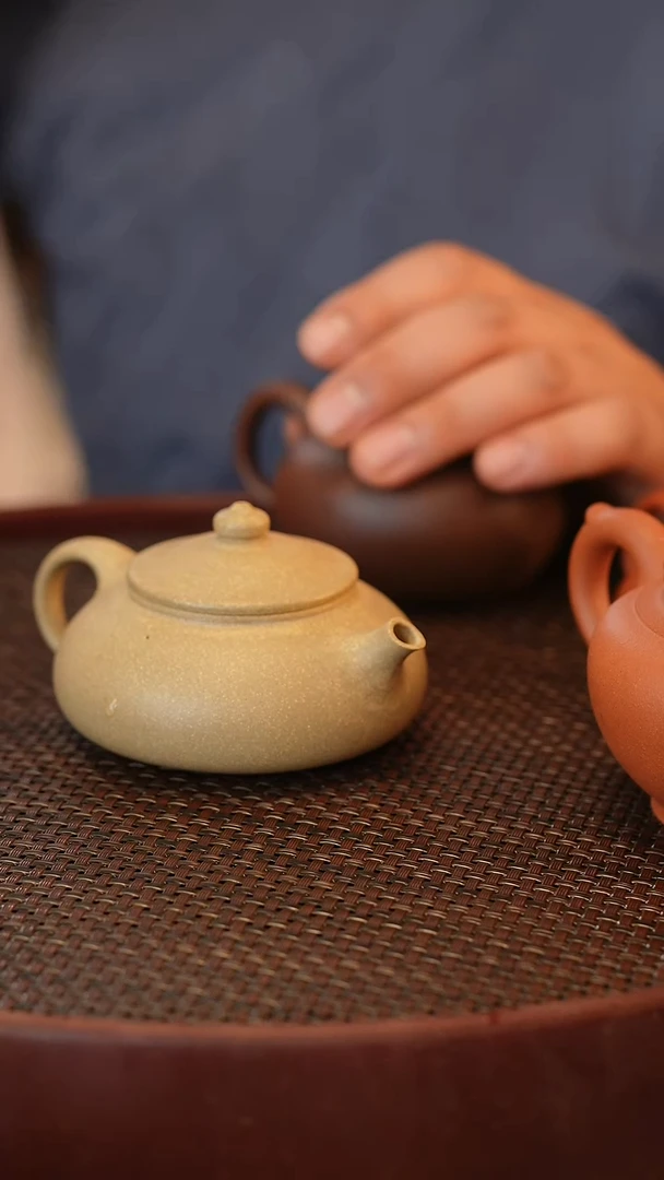 茶壶紫砂原矿手工制作