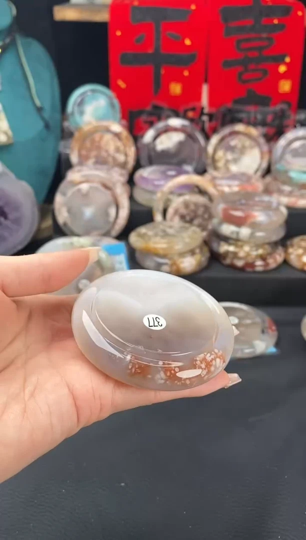 【闪购商品】石英质玉手镯（圆镯）未镶嵌58