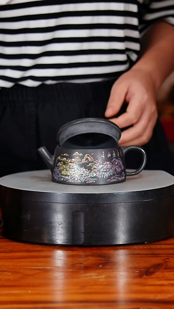 宜兴原矿紫砂壶茶壶150C