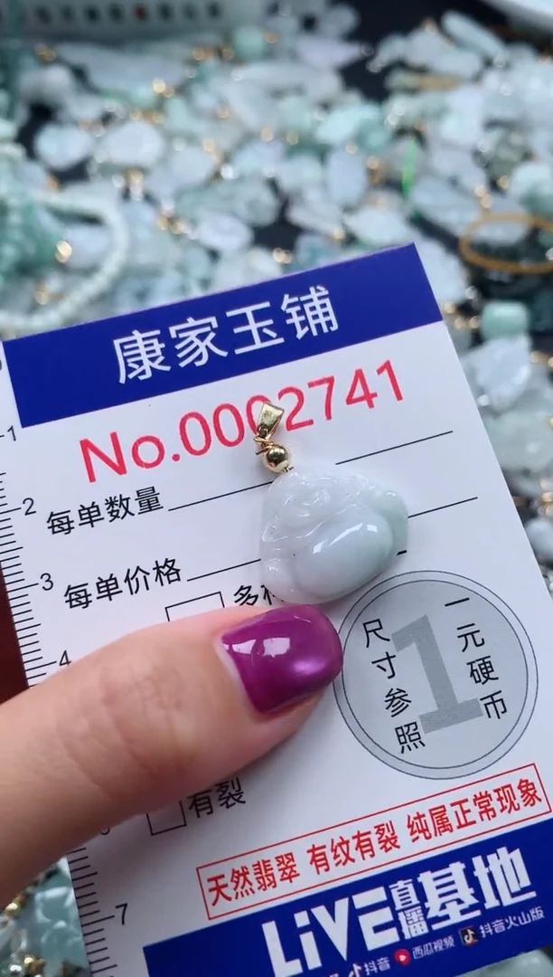颈饰未镶嵌翡翠2741