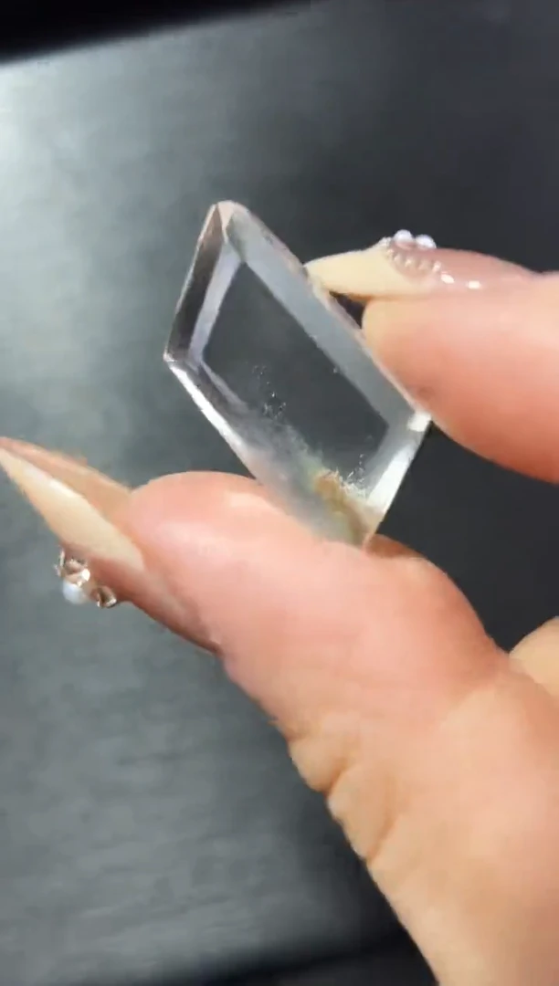 【闪购商品】水晶四边形未镶嵌无孔发一（39）