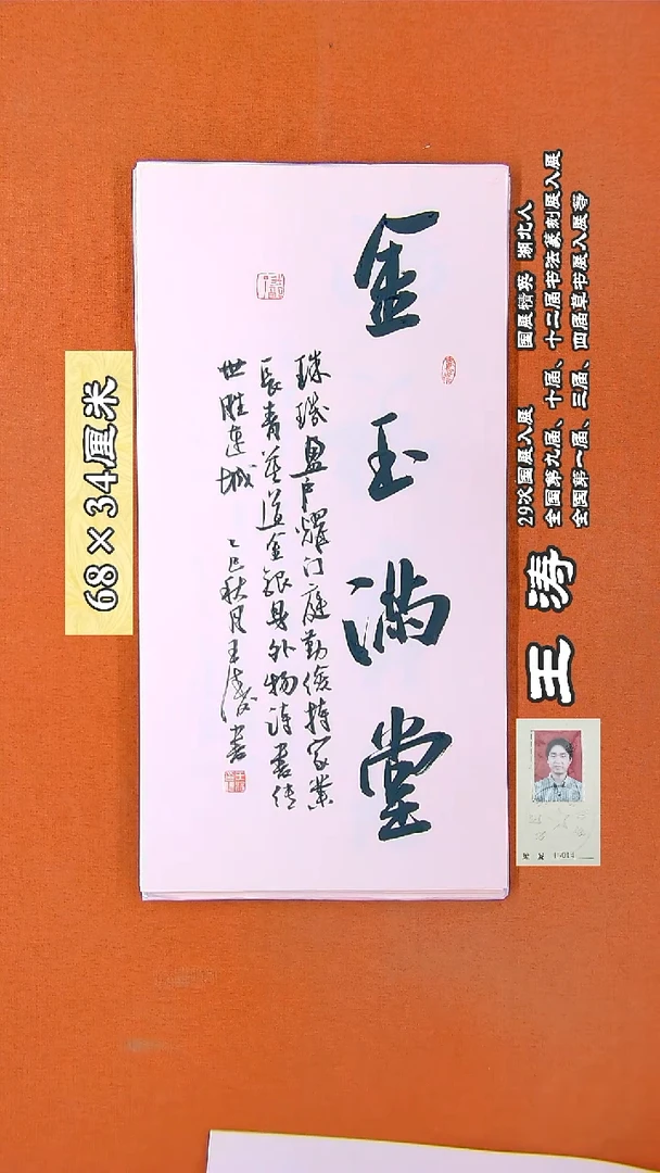 书法30R王涛书法作品