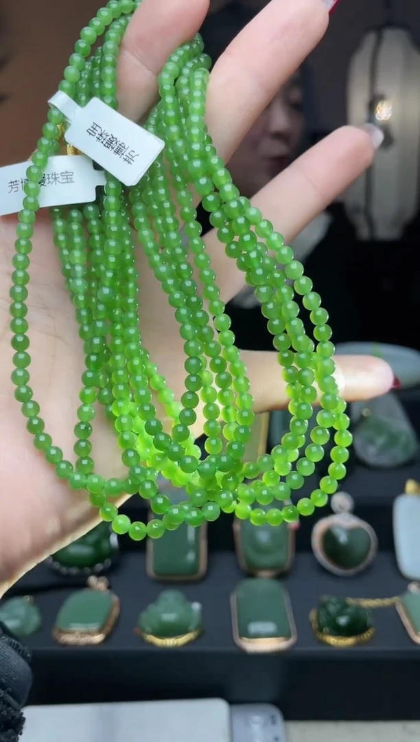 【闪购商品】和田玉颈饰未镶嵌项链多样性发其一