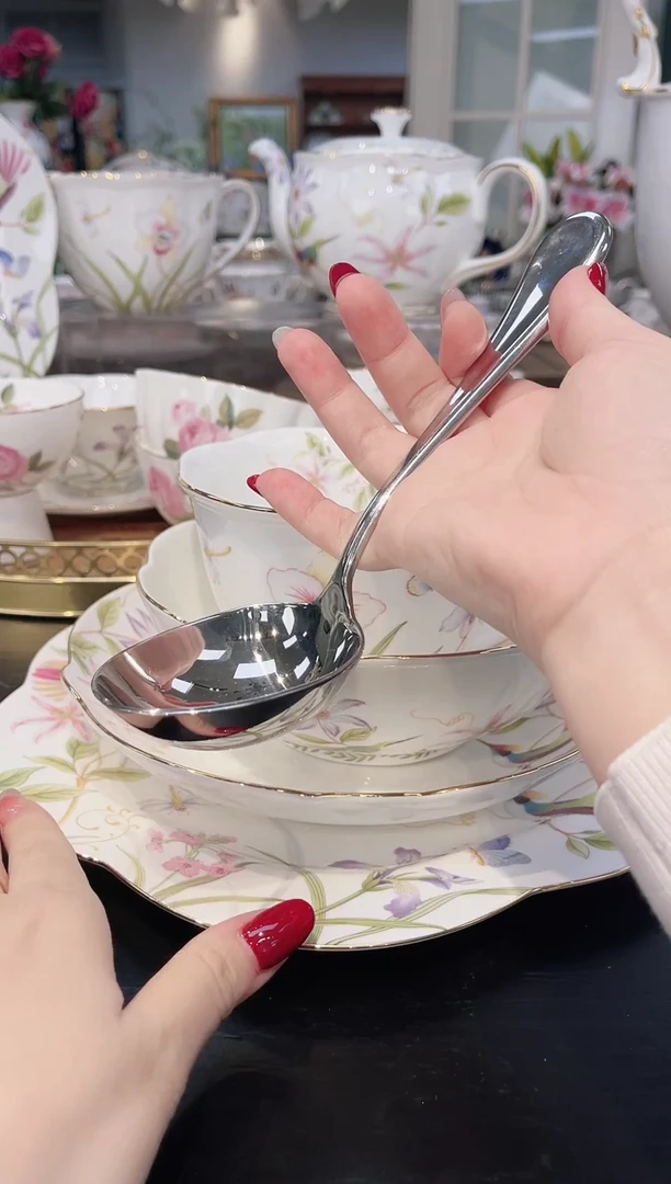 18-10不锈钢勺 金