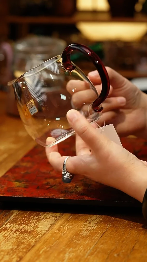 【闪购商品】禾器/晶彩锦然茶海/琥珀色