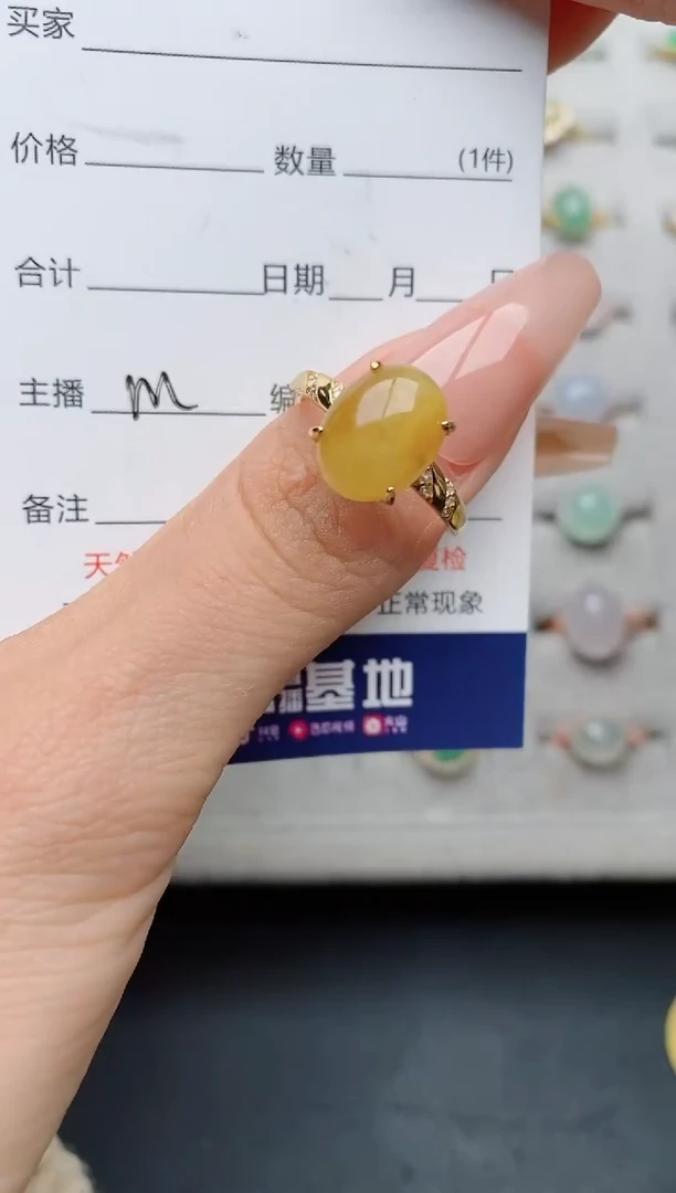 【闪购商品】翡翠戒指银S925镶嵌......