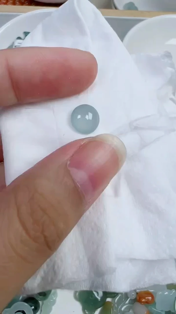 散珠翡翠395号链接，A货翡翠