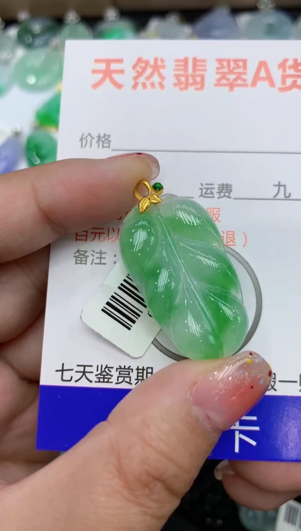 【闪购商品】翡翠颈饰18K金镶嵌111111111111