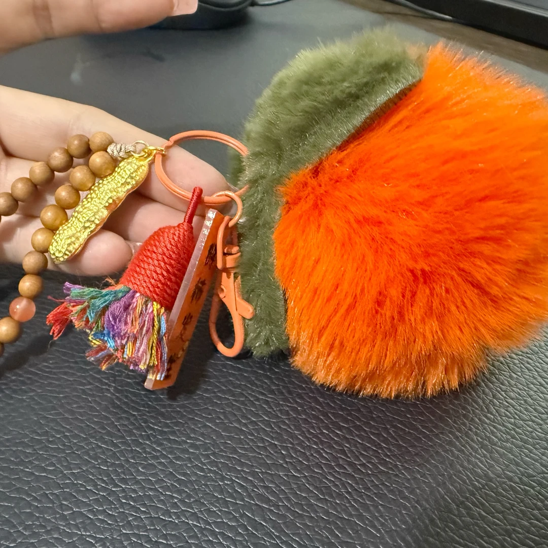 【卓美】好事发生毛绒挂件/个FL-3127