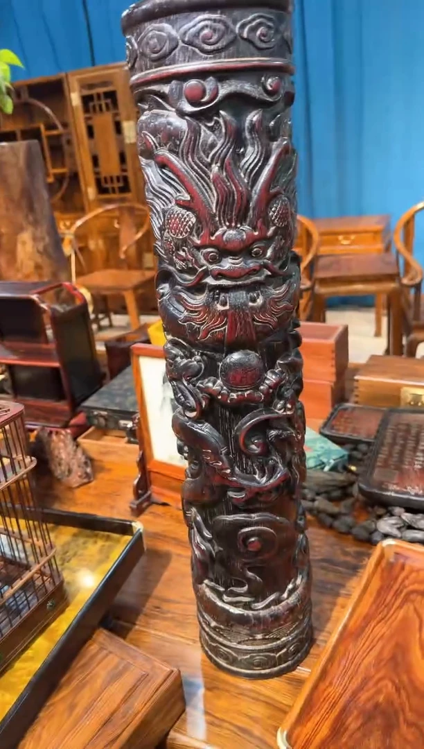 【闪购商品】木紫檀木雕云龙风水住00000000