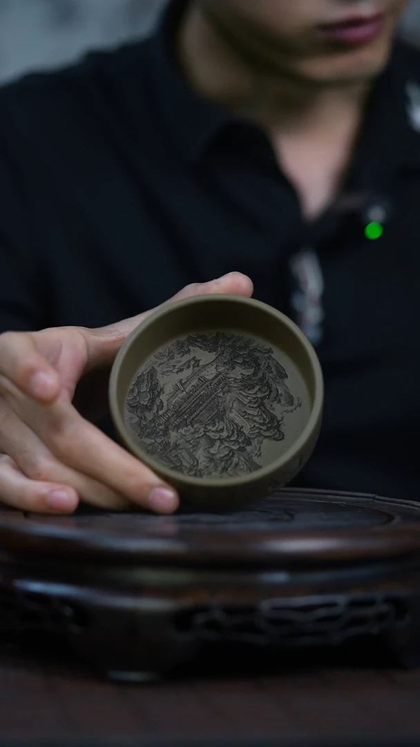 茶壶紫砂宜兴知衍传器精美创意杯子