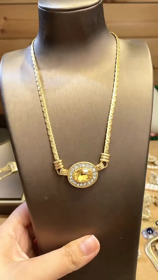 合金无925银中古饰品