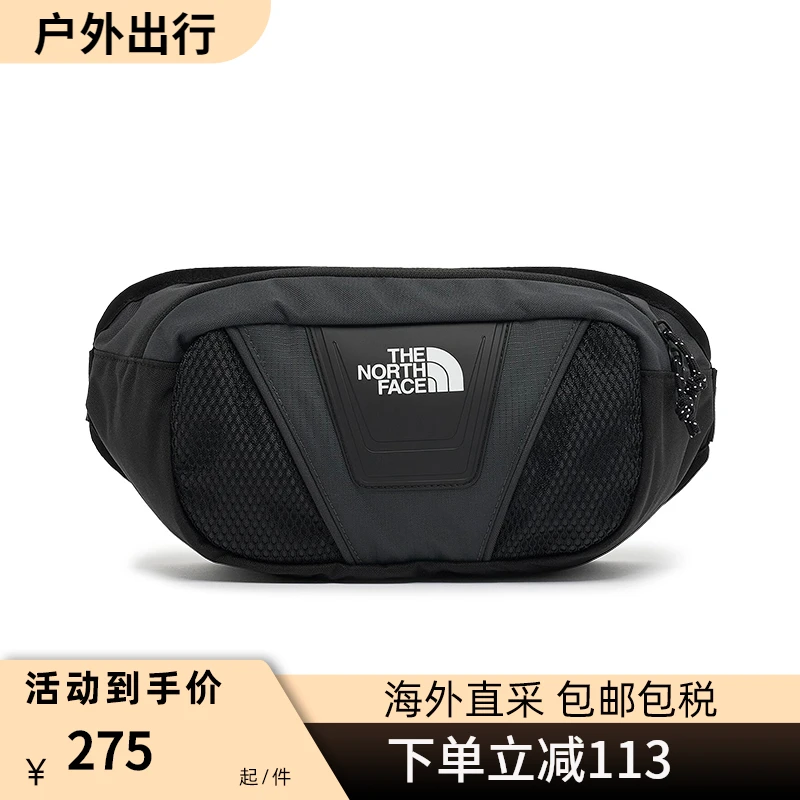 TNF北面美版男女通用腰包户外运动斜挎包胸包3L