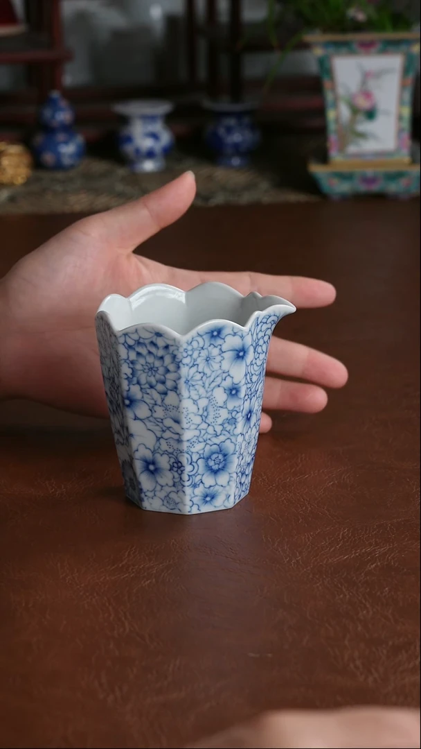景德镇高端茶器手工手绘陶瓷茶具