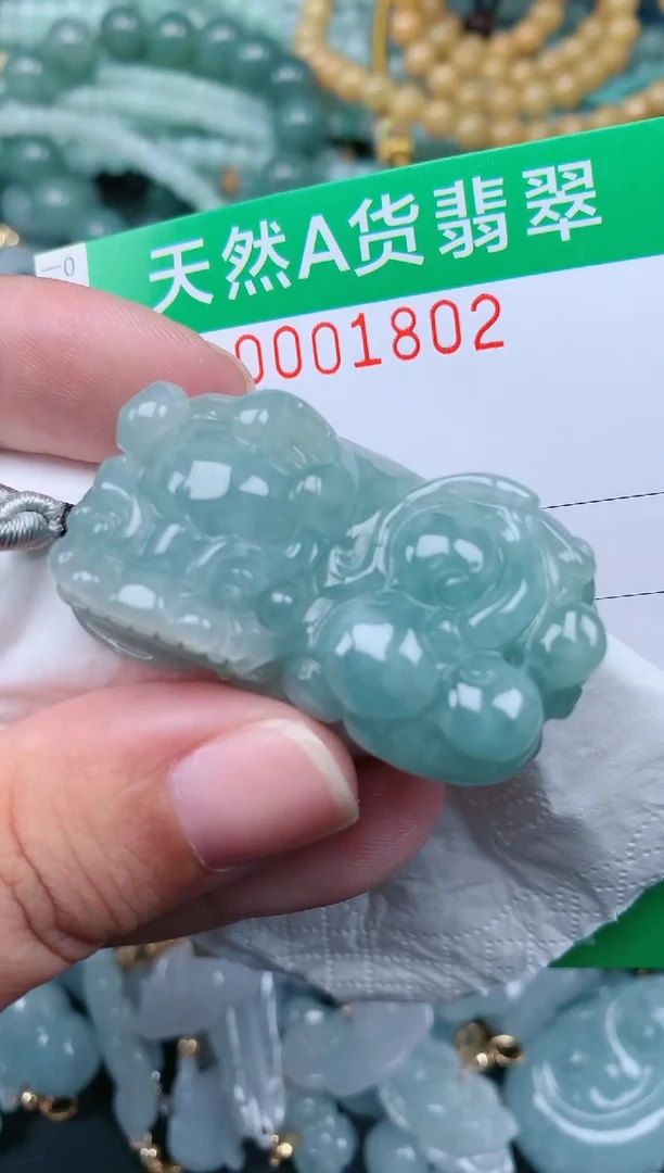 翡翠未镶嵌颈饰.0001802