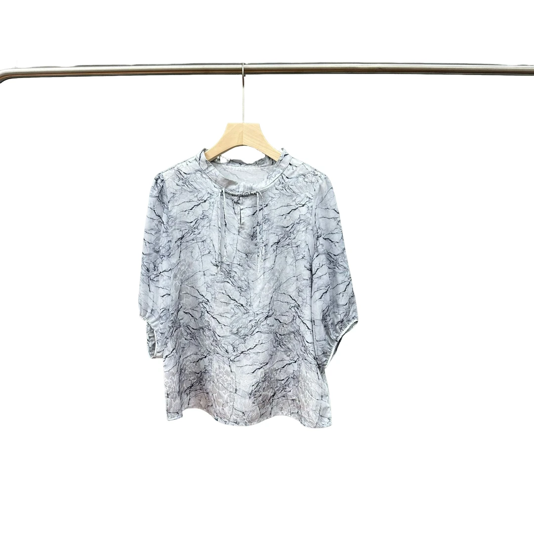 2-8179  兰岩牡丹国风中式上衣