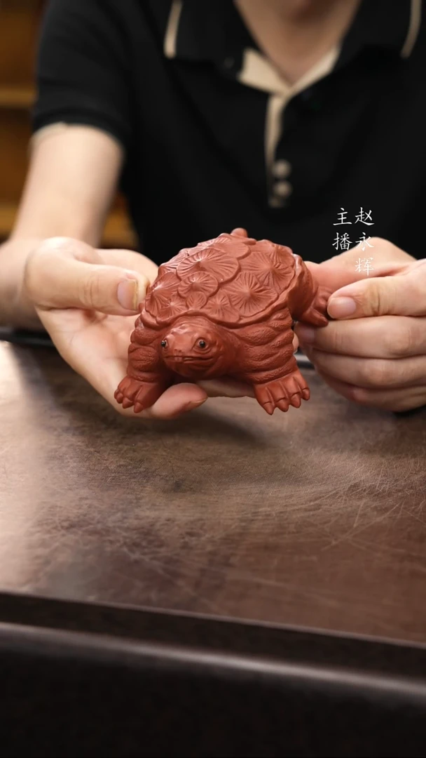 紫砂茶宠鳄龟，。，。