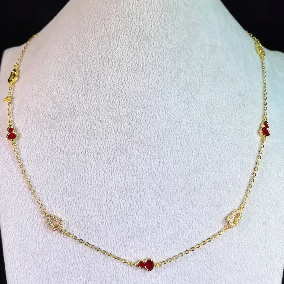 项链 项链 【乾诚优选】时尚百搭葫芦项链-A139