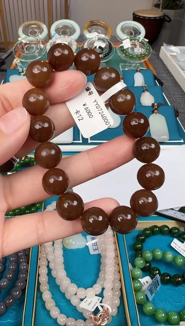 和田玉未镶嵌颈饰手串 12 YY