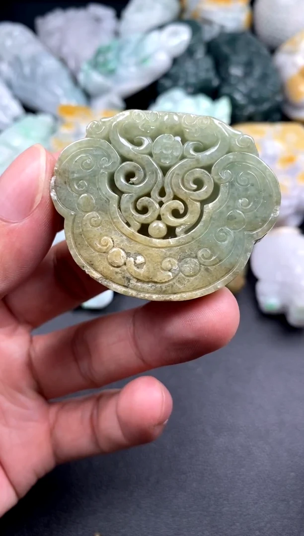 吊坠(不含链)未镶嵌翡翠1