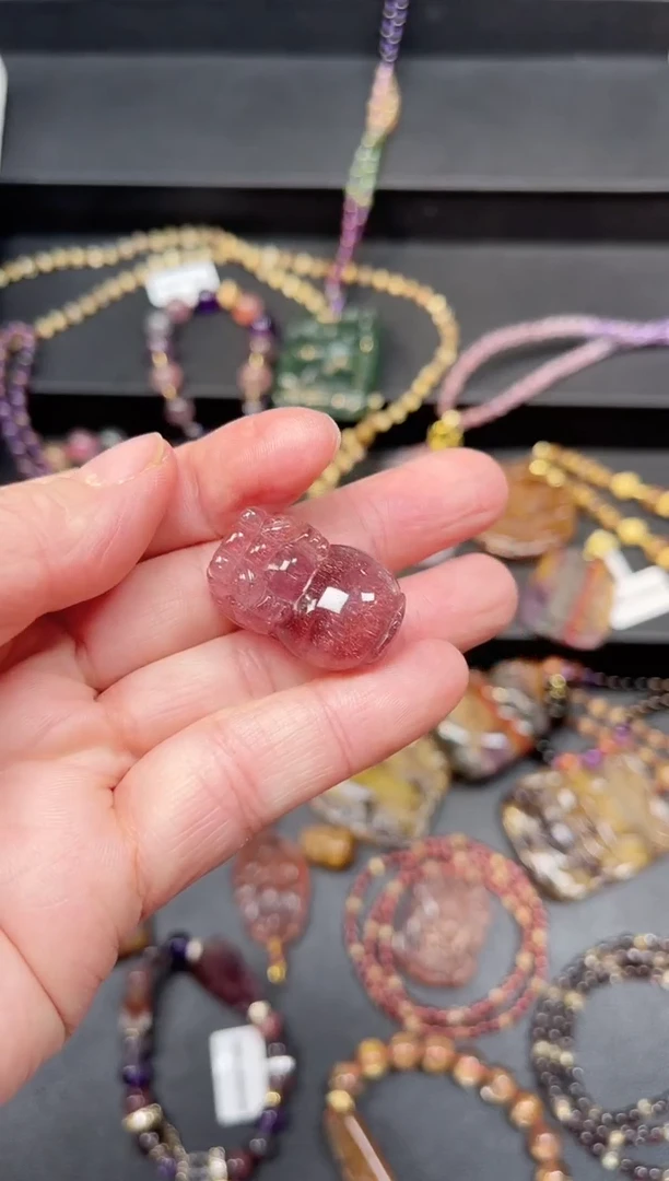 未镶嵌颈饰水晶【百晶灵儿】定制款