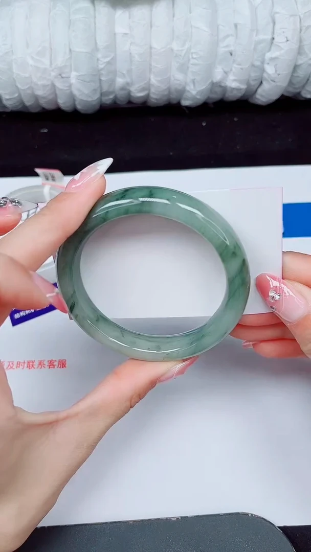 未镶嵌手镯石英质玉357-55/56