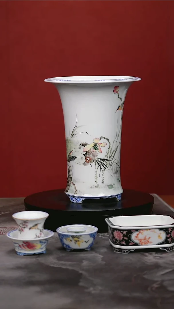 其他用****7用户644粉彩花鸟