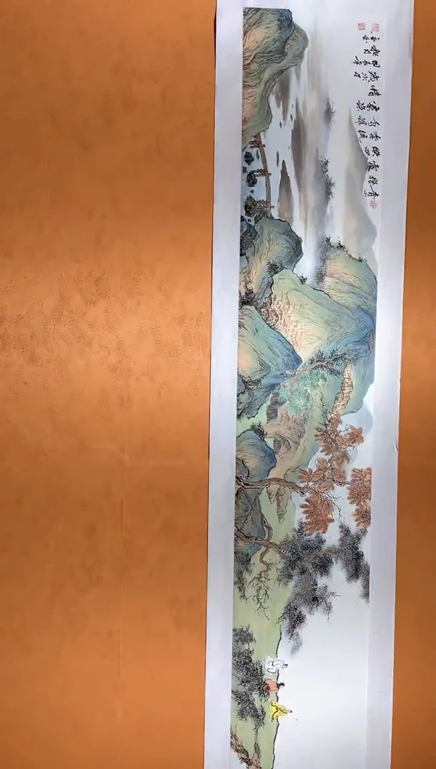 国画刘金玉教授亲笔手绘