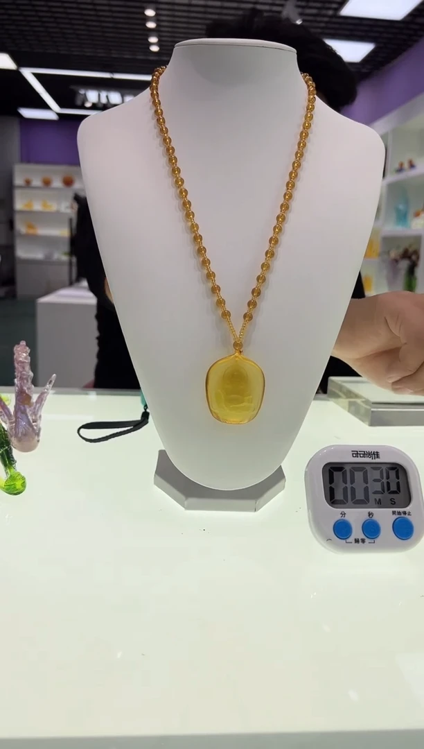 【闪购商品】泥塑古法琉璃弥勒佛摆件