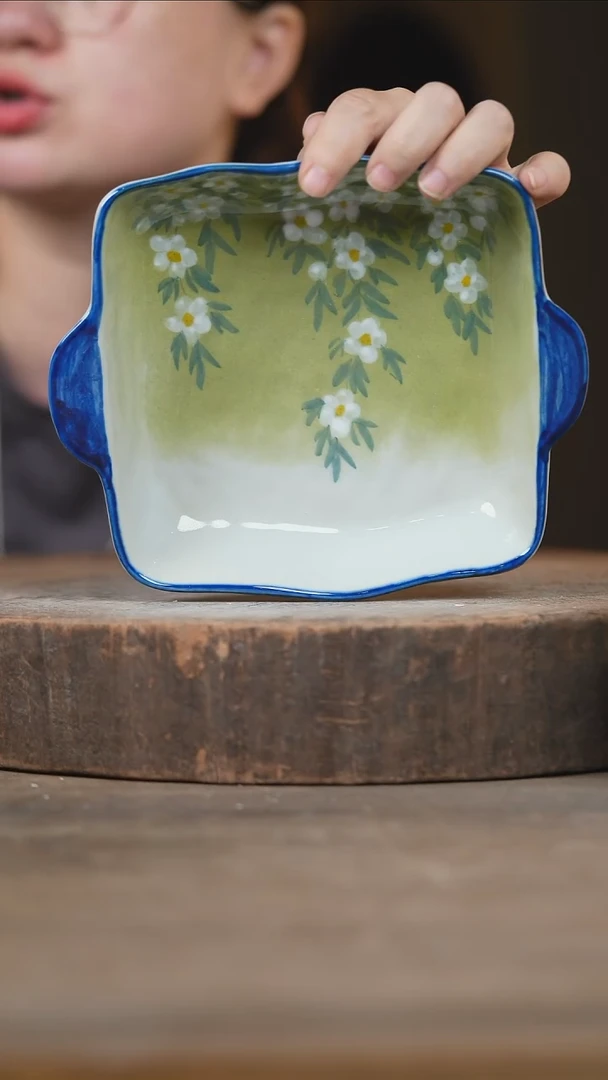 瓷片景德镇高温釉下彩（食品级）