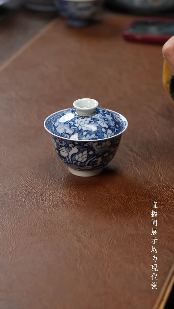 茶器茶器一鹭盖碗