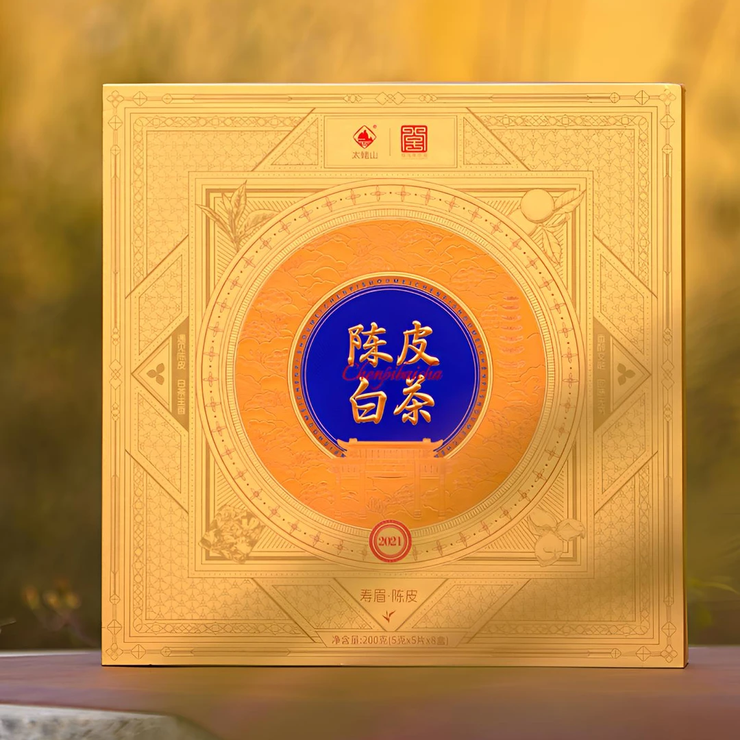 【太姥山】2021年陈皮白茶礼盒200g