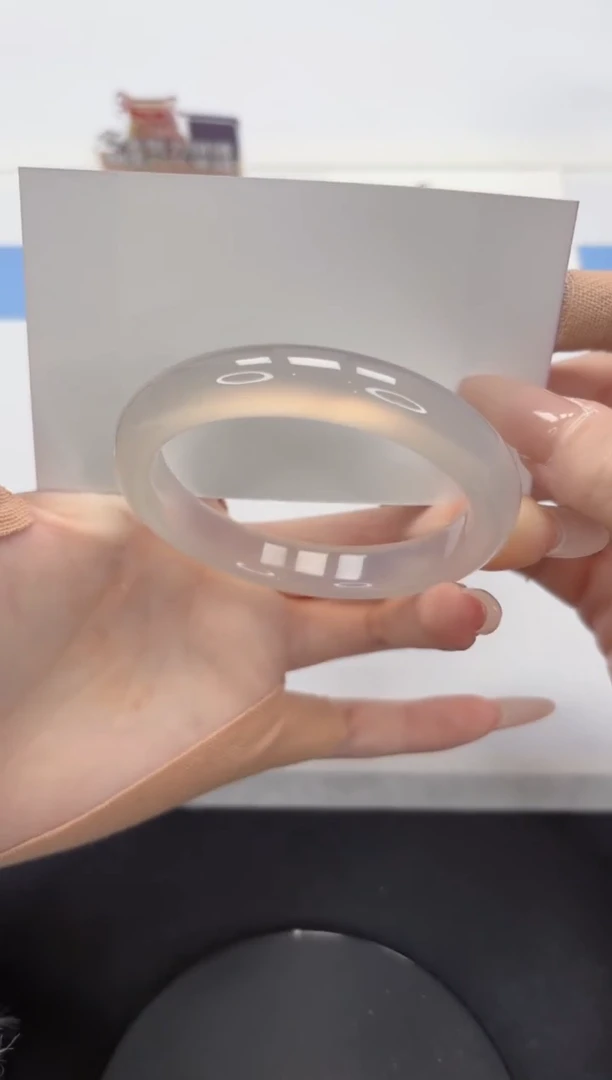 【闪购商品】石英质玉手镯未镶嵌A305-56.9