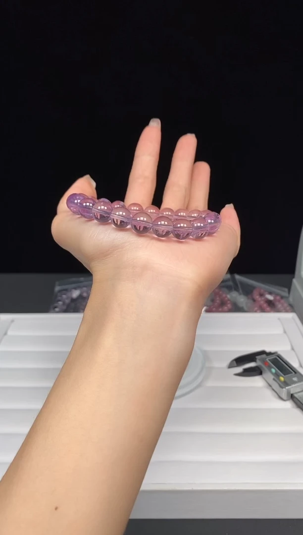 水晶手链未镶嵌多样性发其一；编号098