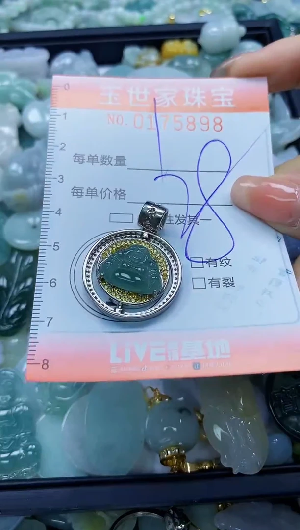 【闪购商品】翡翠颈饰未镶嵌闪购商品00175898