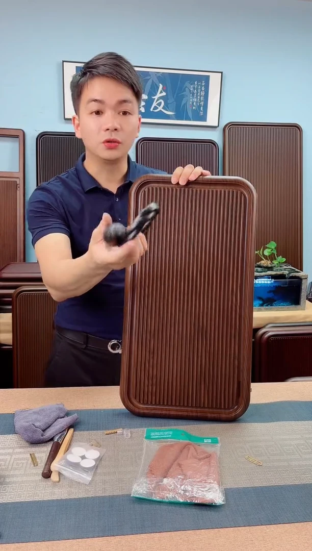 九州黄色款式茶盘60*32*4