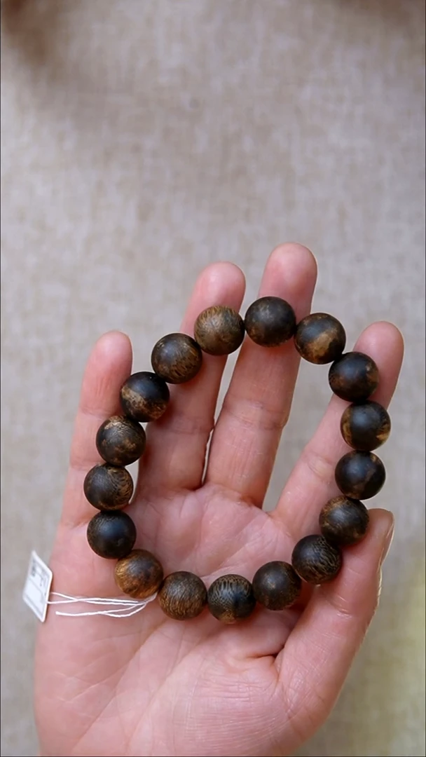 沉香手串奇楠单圈1.3 18g