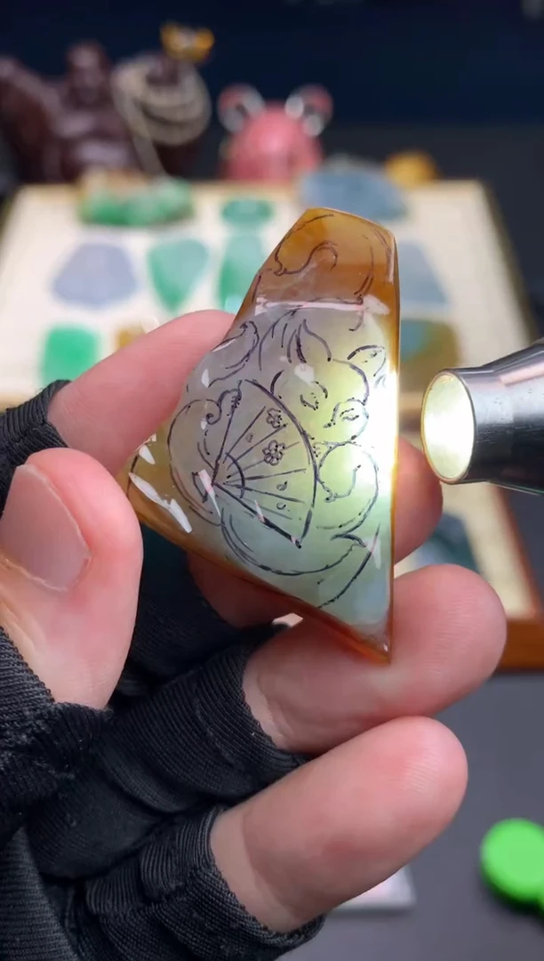 未镶嵌定制翡翠天然翡翠裸石（包工）