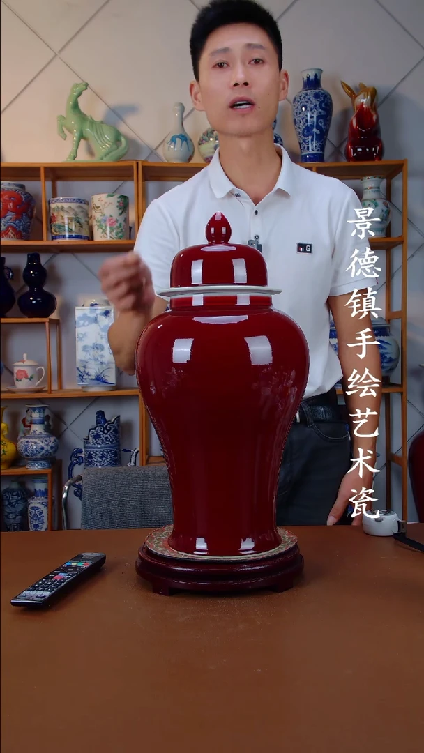 现代景德镇手工手绘陶瓷摆件景德镇手工手绘陶瓷摆件49
