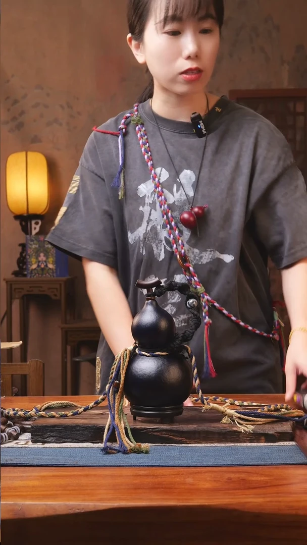 1478号精品大漆葫芦防腐防渗装水茶酒