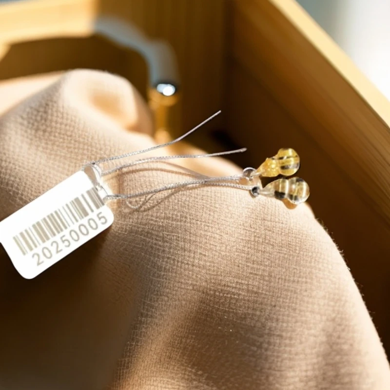 天然金钛晶水晶葫芦耳线