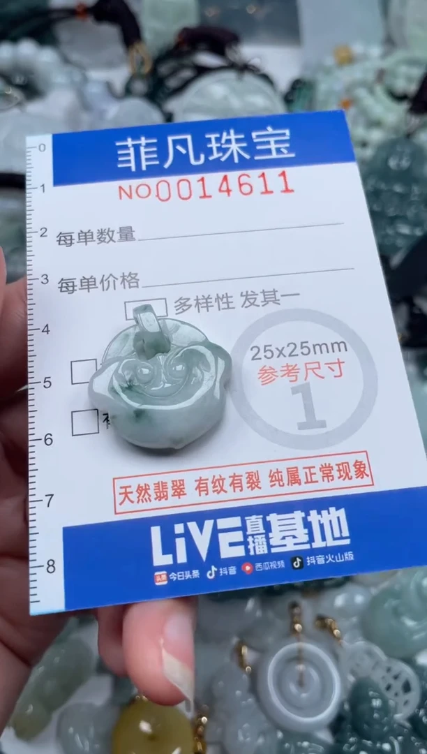 颈饰未镶嵌翡翠14611